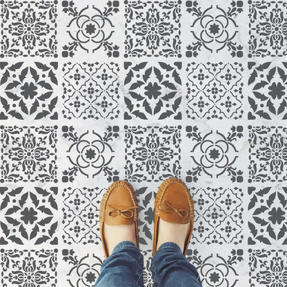 Moroccan Paradise Tile Stencil