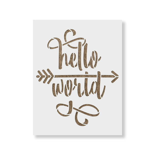 Hello World Stencil