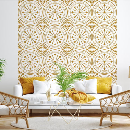 Zahara Tile Stencil