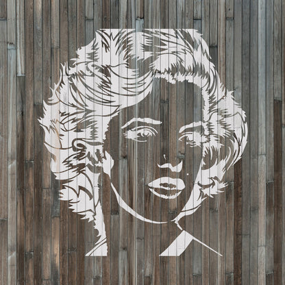 Marilyn Monroe Stencil