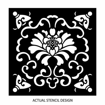 Montilla Moroccan Flower Stencil