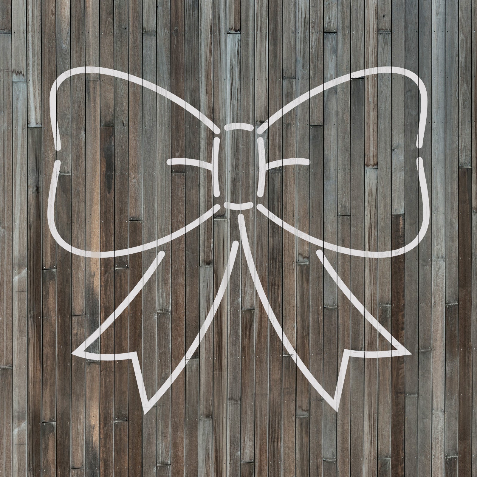 Bow Ribbon Stencil