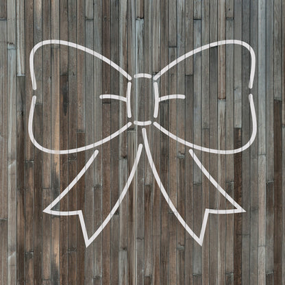 Bow Ribbon Stencil