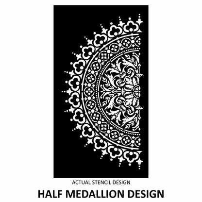 Sicily Damask Medallion Stencil