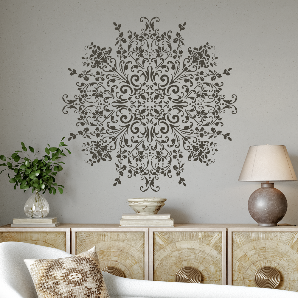 Jacqueline Ceiling Medallion Stencil