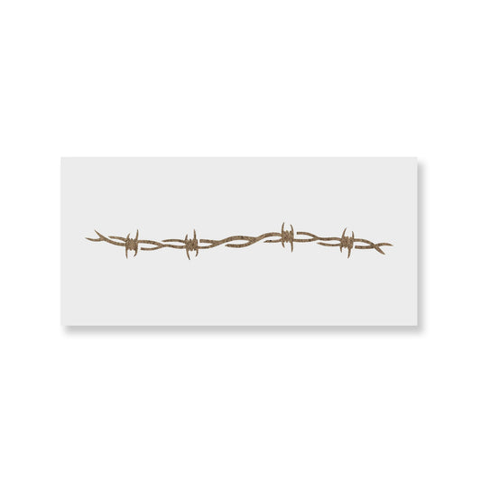 Barbed Wire Stencil