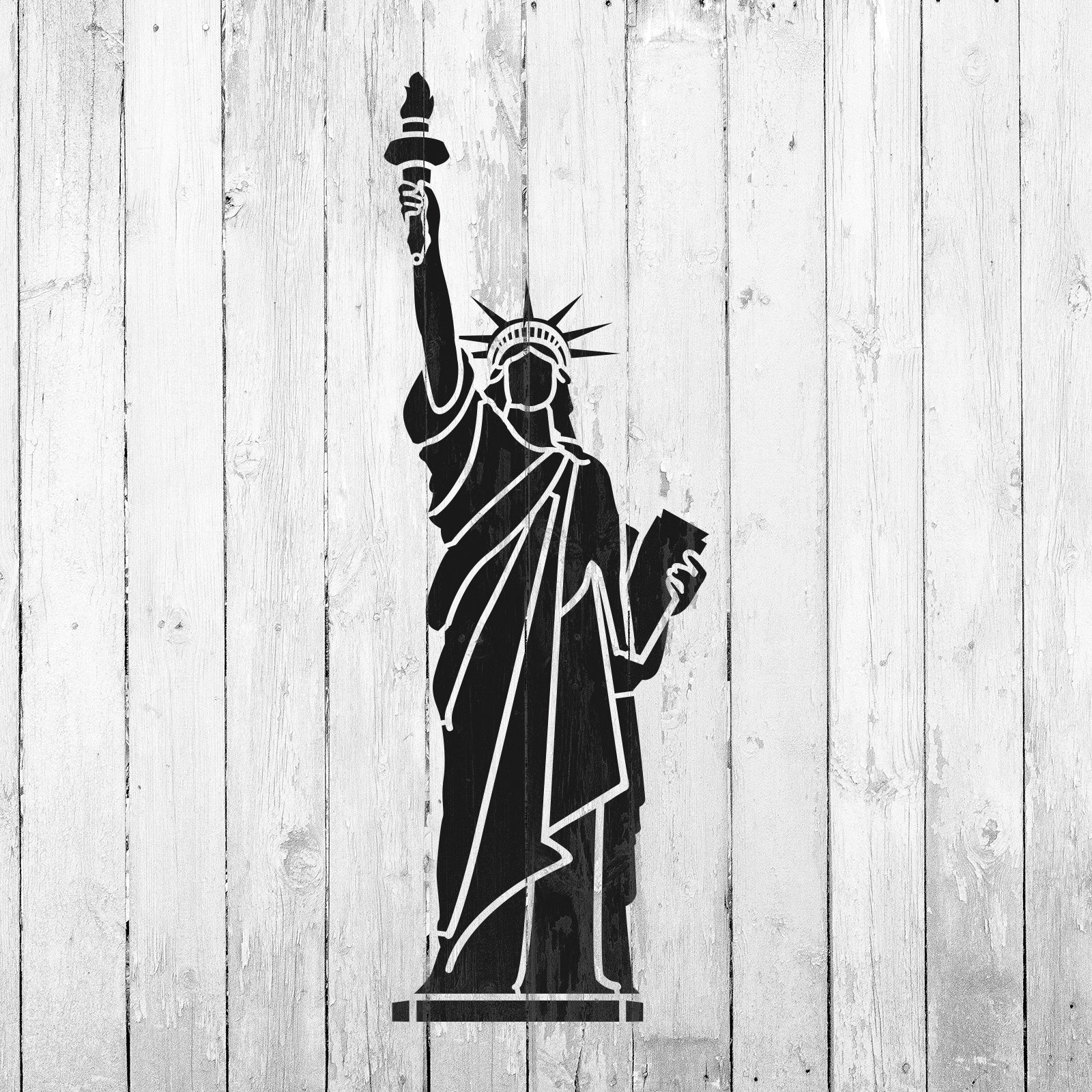 Statue of Liberty Stencil