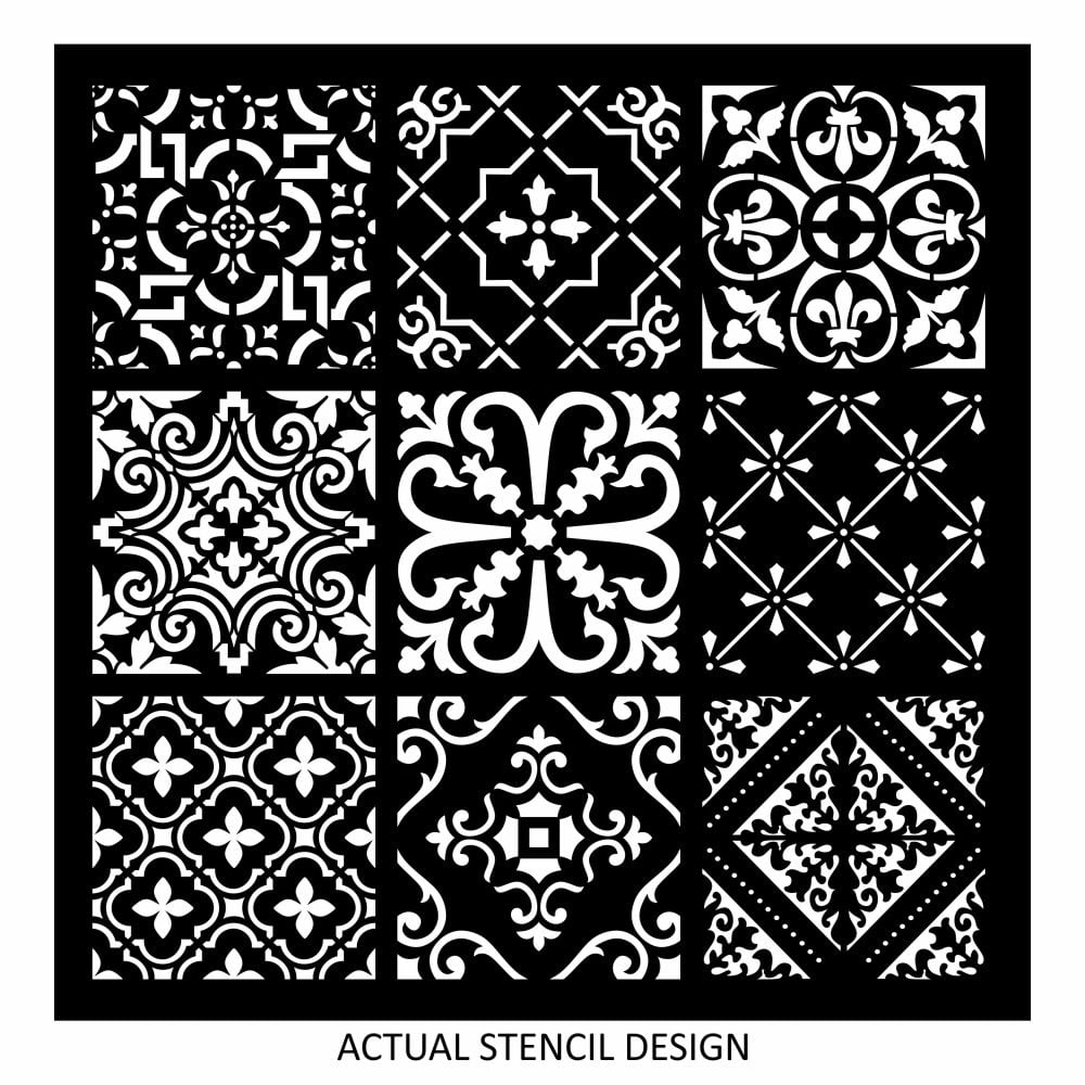 Amar Turkish Tile Stencil