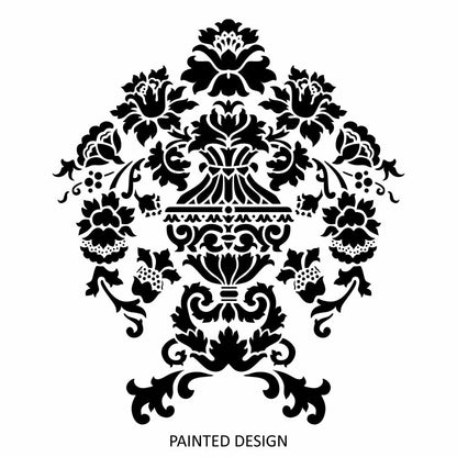 Chella Damask Stencil