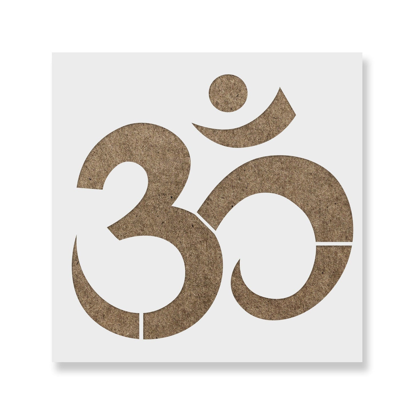 Om Symbol Stencil