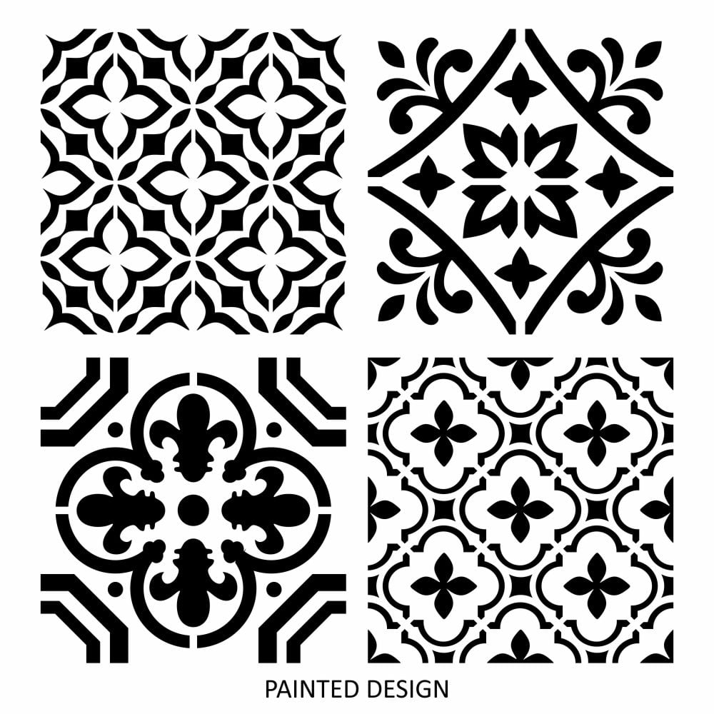 Agora Moroc Tile Stencil