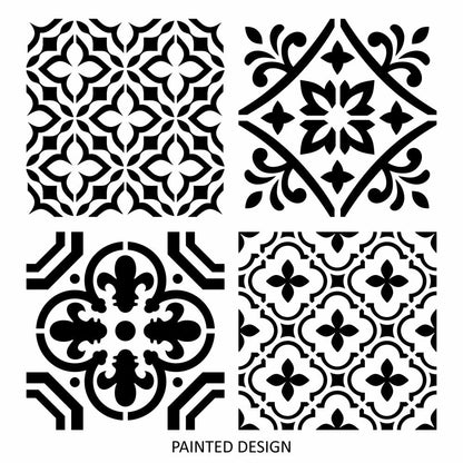 Agora Moroc Tile Stencil