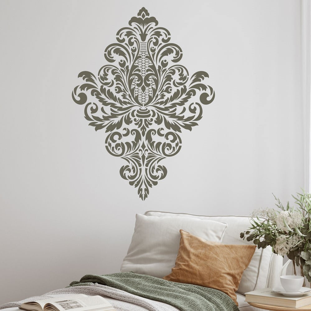 Belleza Lace Damask Stencil