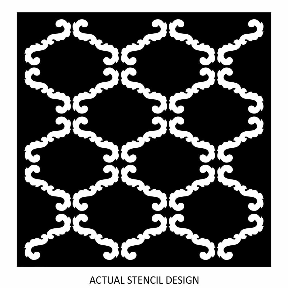 Medina Trellis Stencil