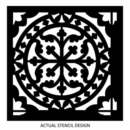 Severo Italian Tile Stencil