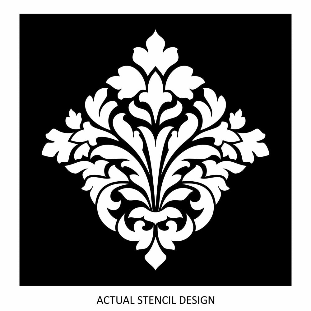 Dharma Damask Stencil