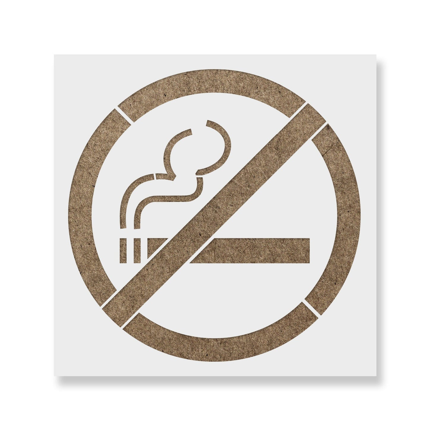 No Smoking Stencil