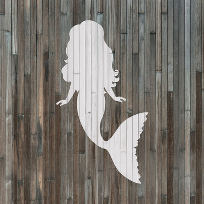 Mermaid Stencil