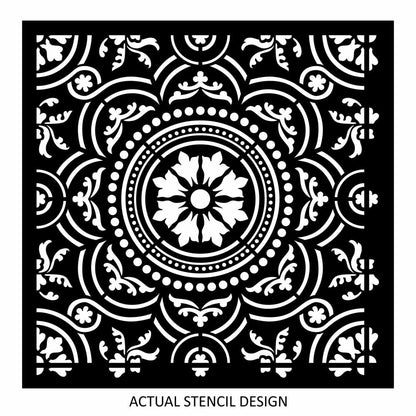 Dalila Moroccan Tile Stencil