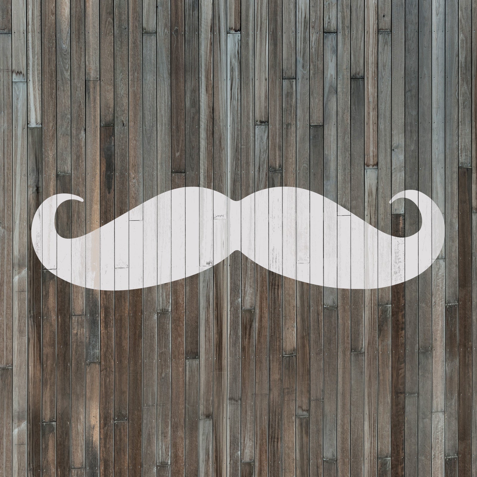 Mustache Stencil