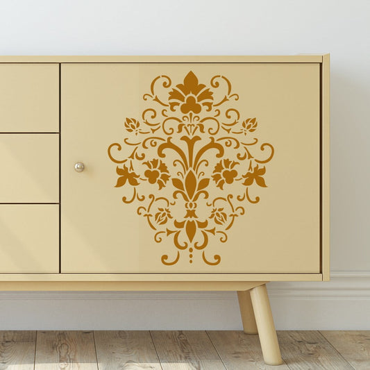 Encanto Damask Stencil