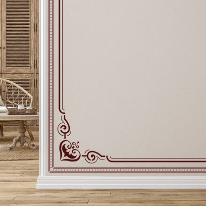 Marrakesh Damask Corner Stencil Set