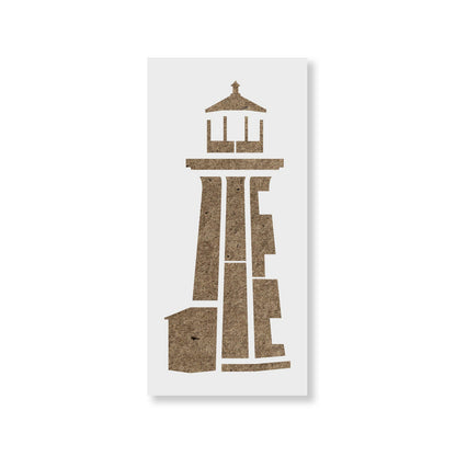 Lighthouse Stencil