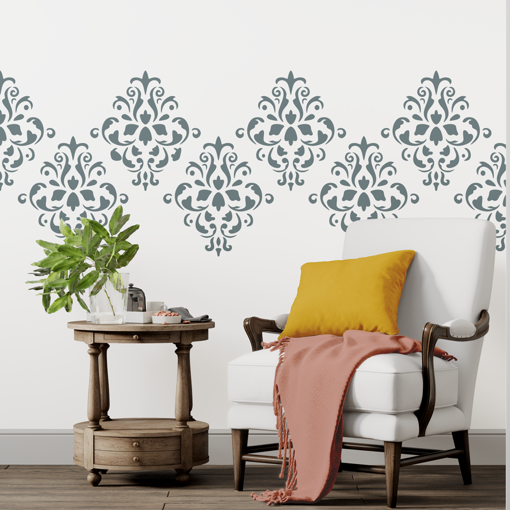 Keira Damask Stencil