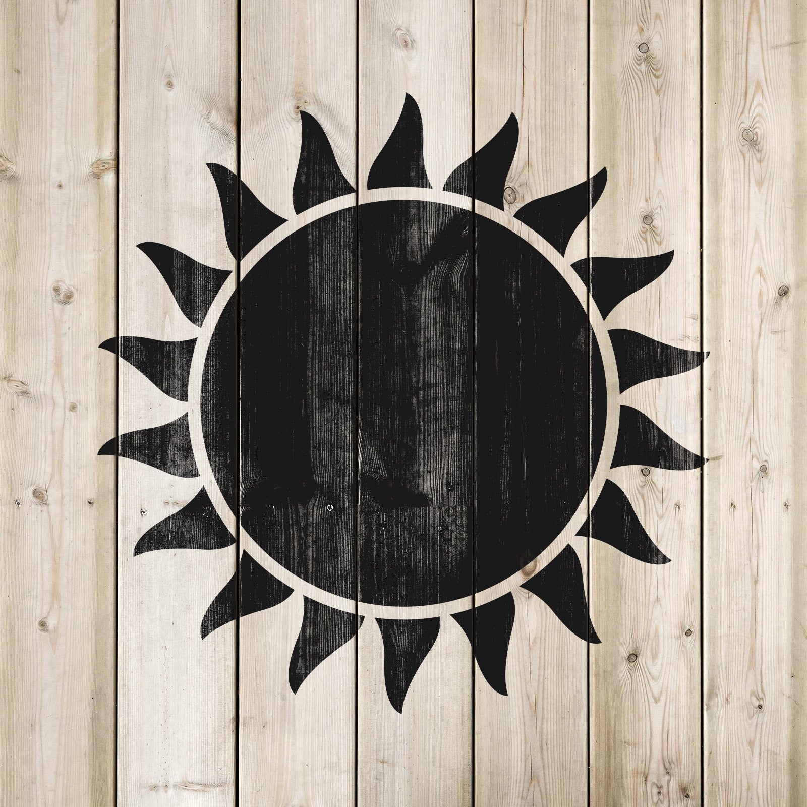 Sun Stencil