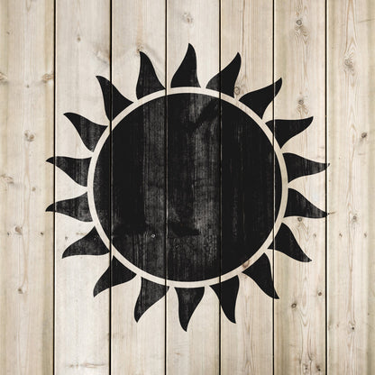 Sun Stencil