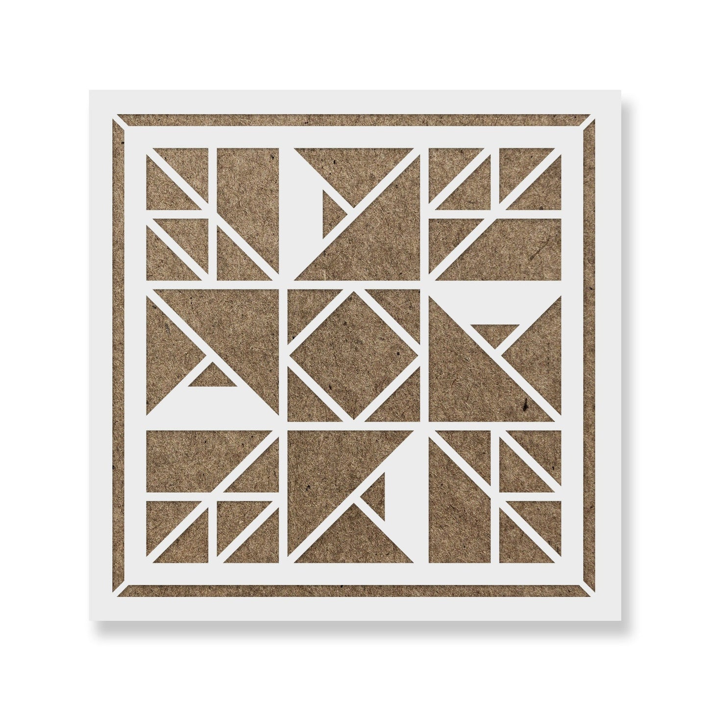 Prairie Star Barn Quilt Stencil