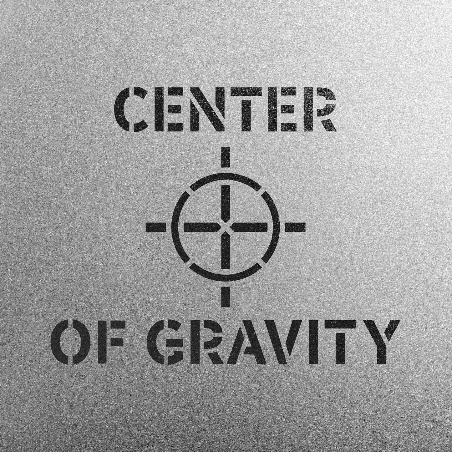 Center Of Gravity Stencil