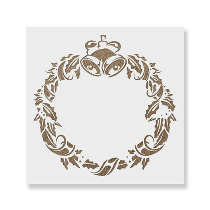 Christmas Wreath Stencil