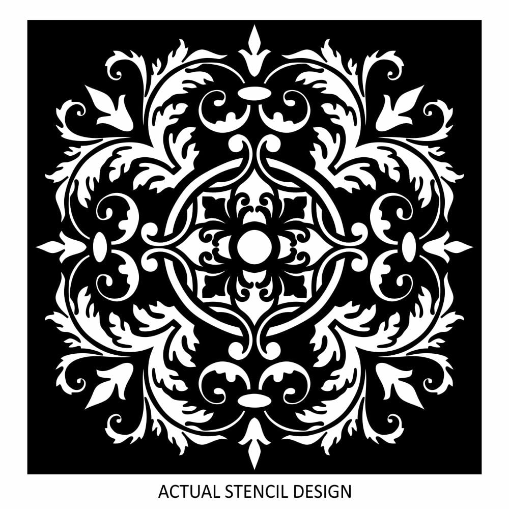 Lorenza Damask Stencil