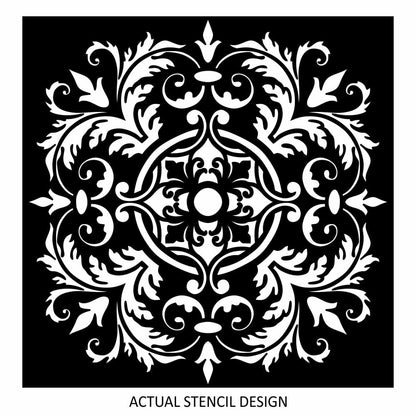 Lorenza Damask Stencil