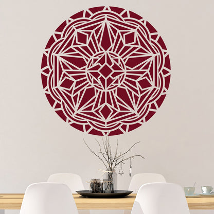 Deco Mandala Stencil