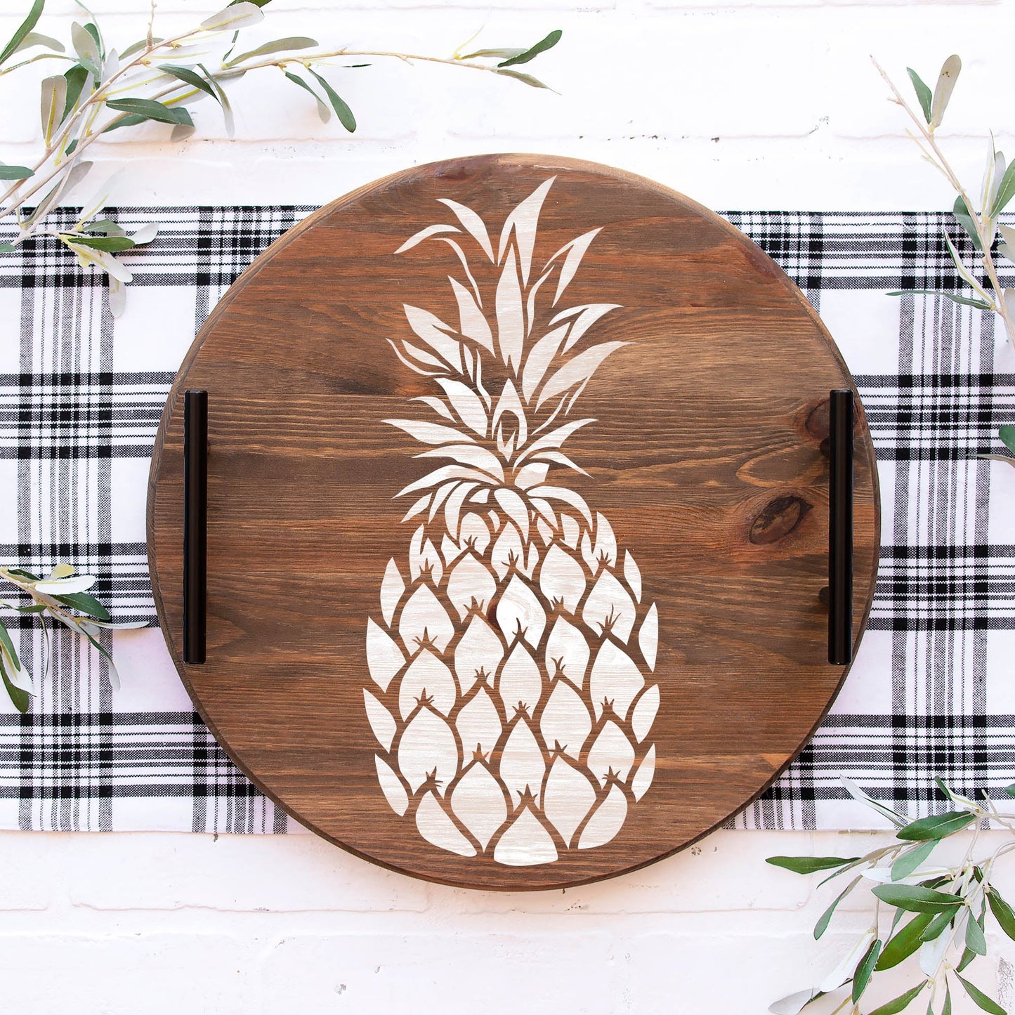 Pineapple Stencil