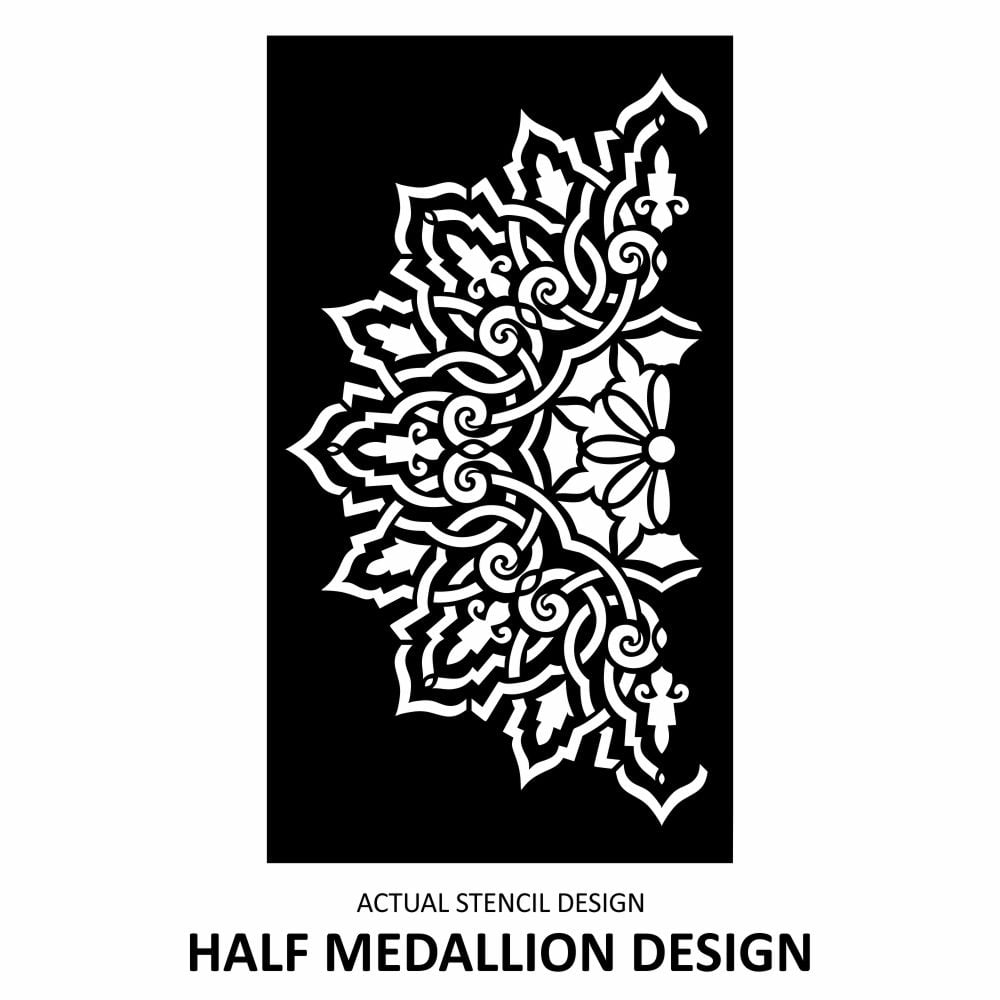 Azam Moroccan Medallion Stencil