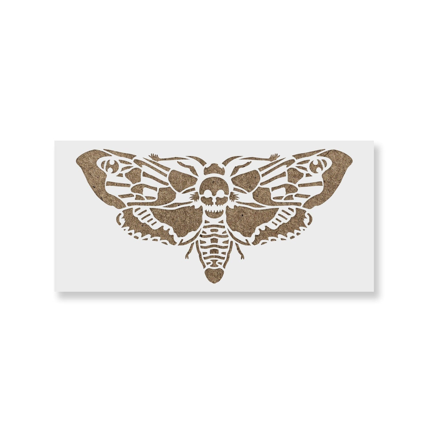 Death Head Moth Stencil