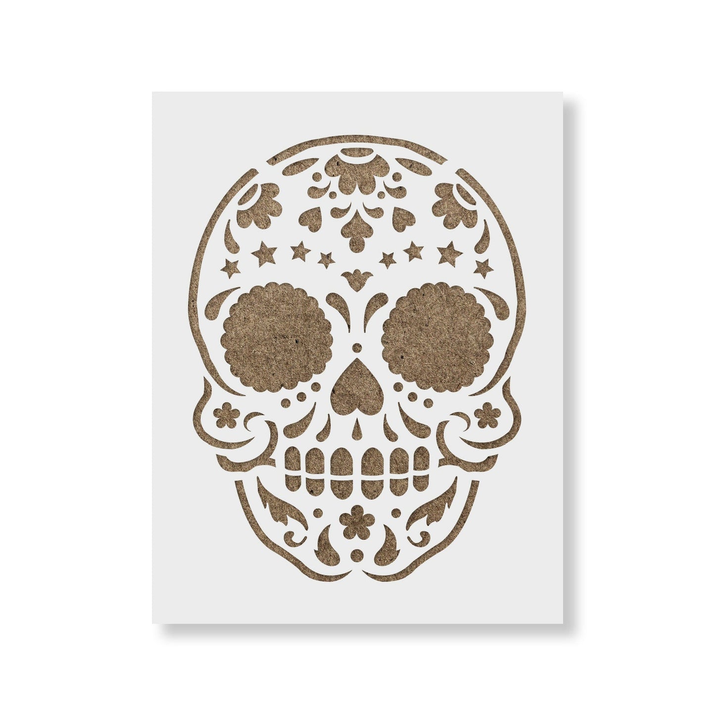 Sugar Skull Starry Stencil