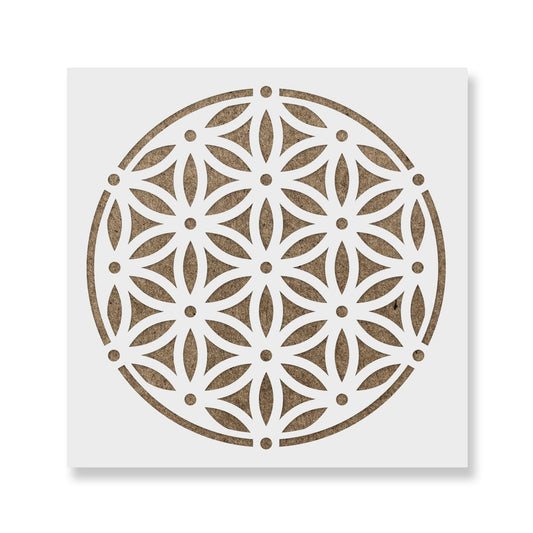 Sacred Flower Of Life Stencil