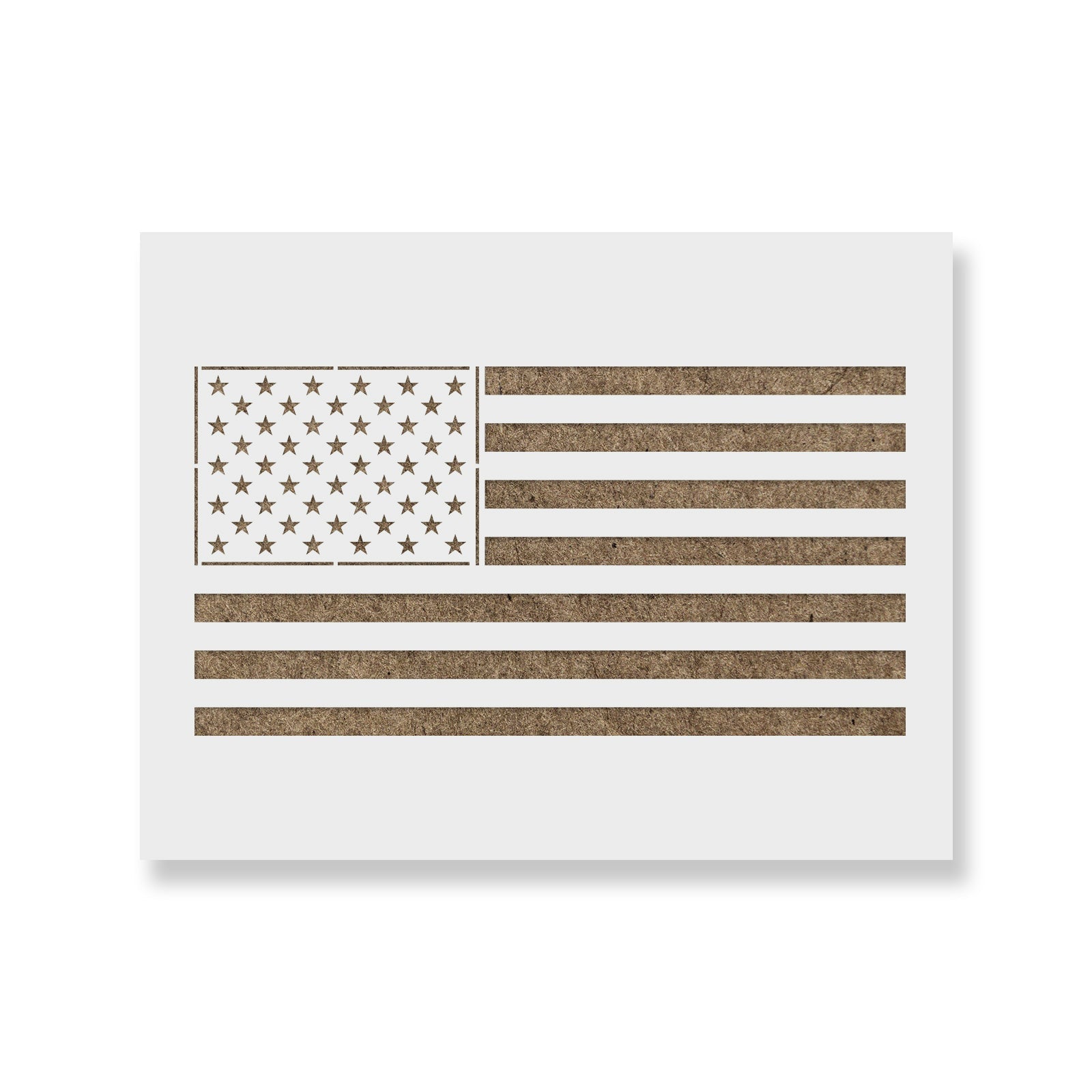 American Flag Stencil