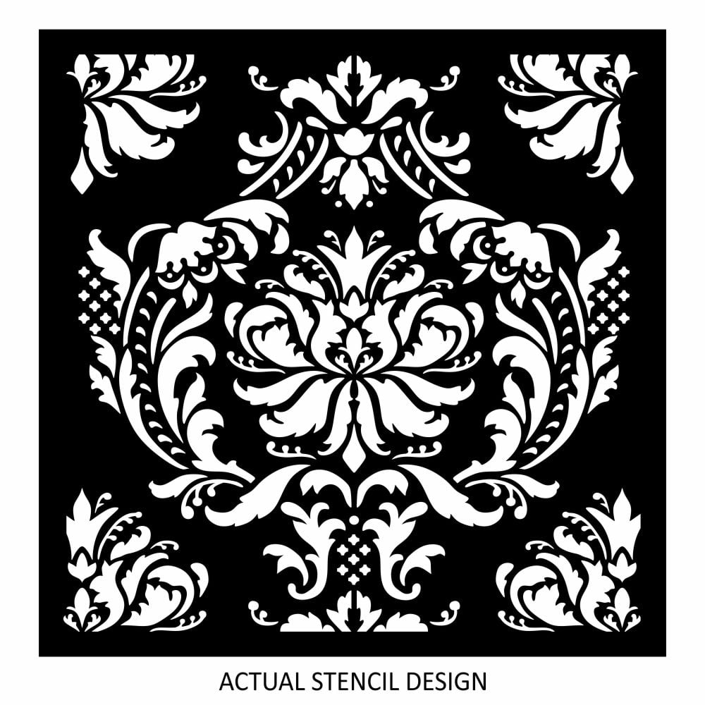 Versailles Floral Damask Allover Stencil