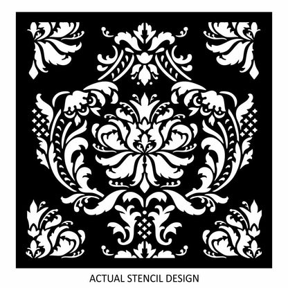 Versailles Floral Damask Allover Stencil