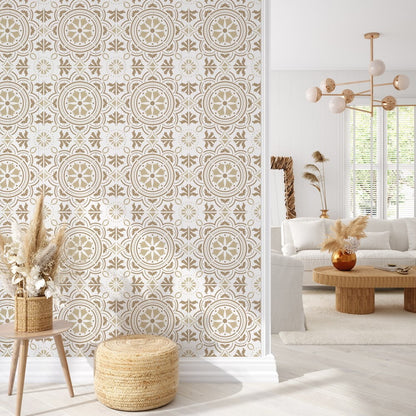 Venetsia Damask Tile Stencil