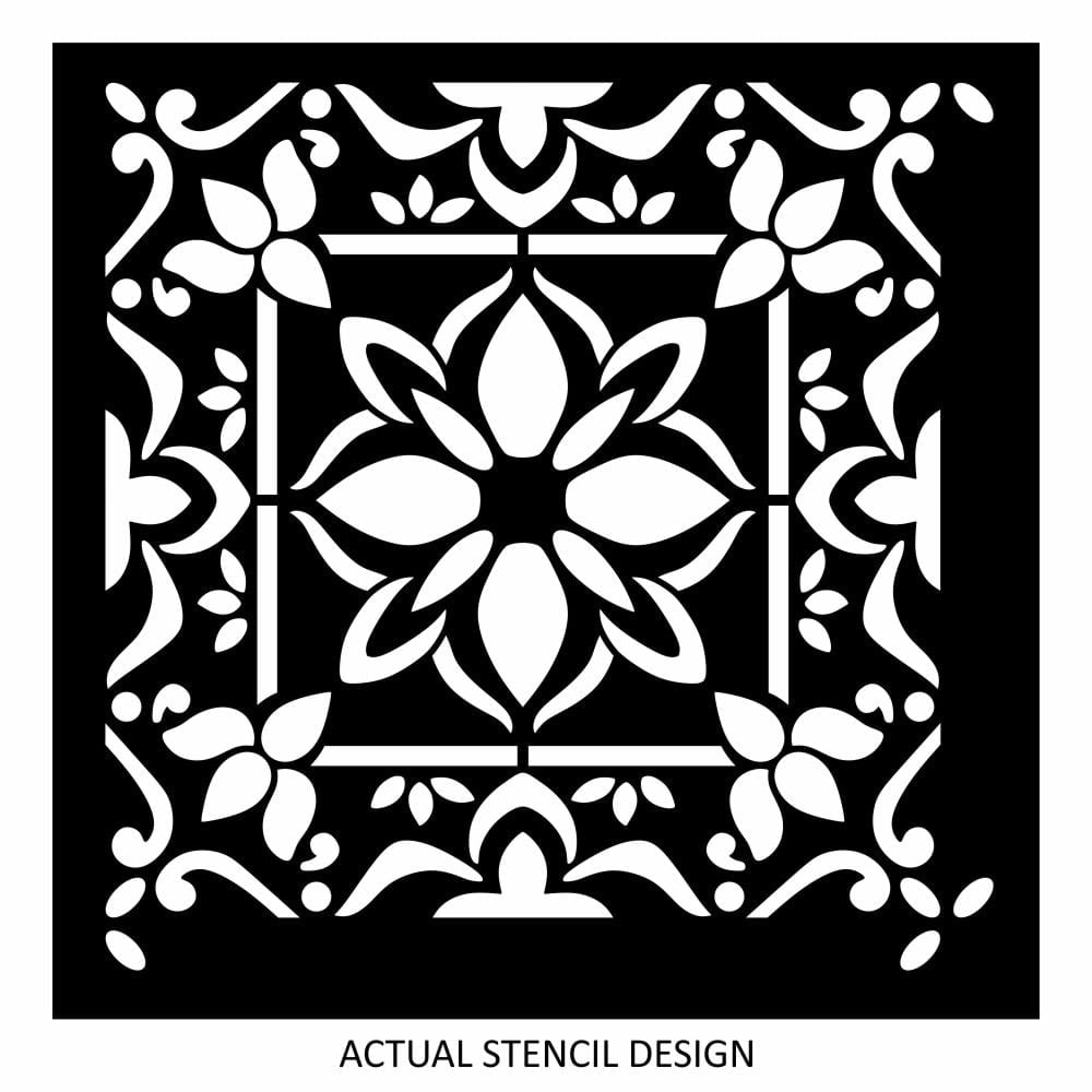 Sami Turkish Tile Stencil