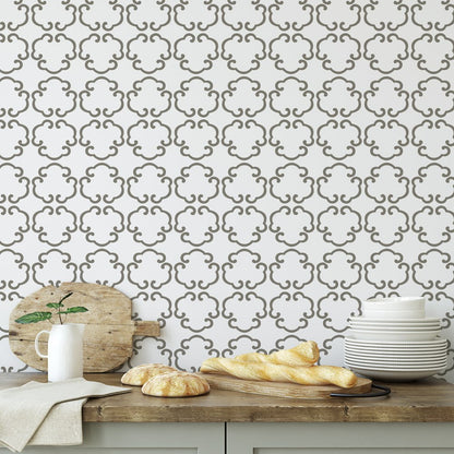 Moroccan Trellis Wall Stencil