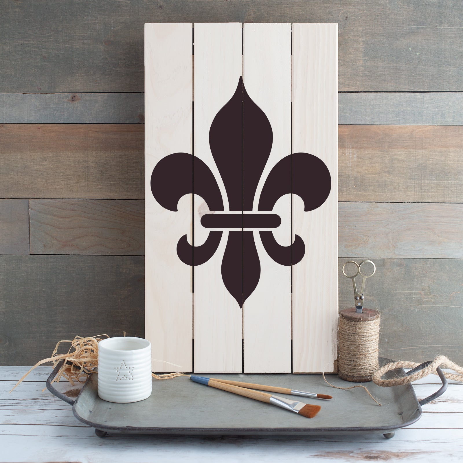 Fleur De Lis Stencil