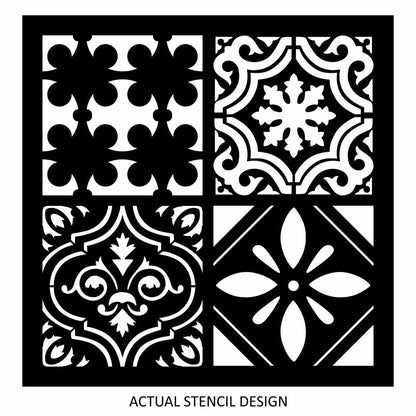 Antalya Moroc Tile Stencil