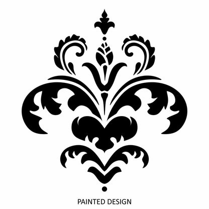 Avenue Baroque Damask Stencil